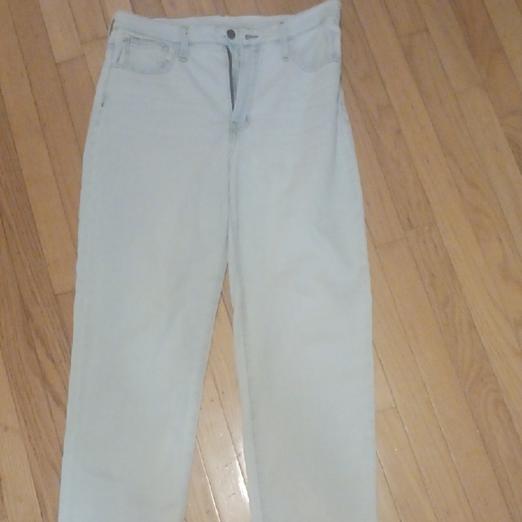 Madewell Perfect Vintage Straight Leg Jean In Danby Wash - Full Length - Picture 13 of 16